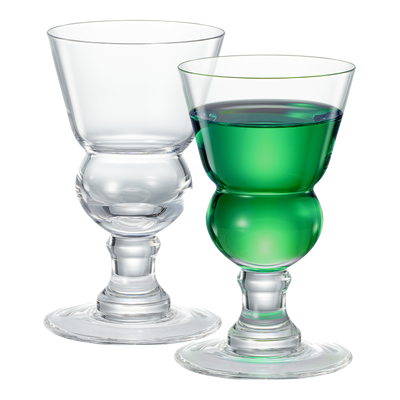 Specialty Absinthe Cocktail Glassware with Spoon, Set of 2