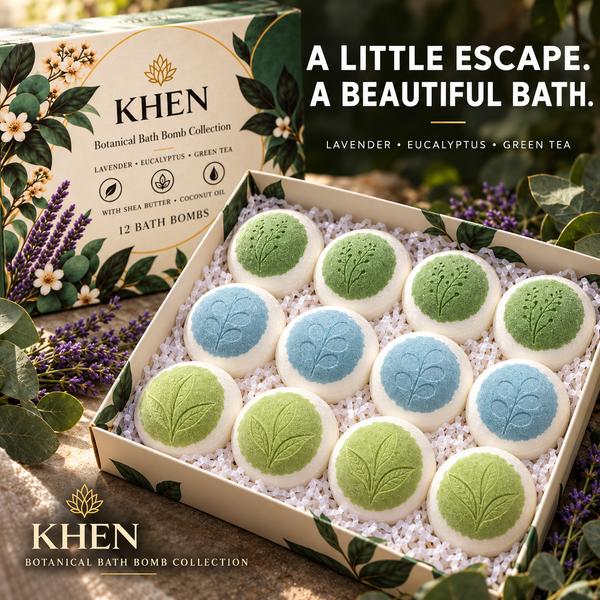 Natural Plant Bath Bombs