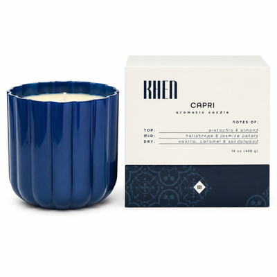 Capri Scented Jar Candle – 400 g Decorative Home Fragrance
