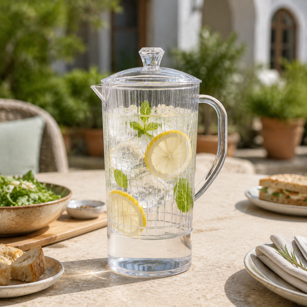 Barcelona Acrylic Pitcher with Lid