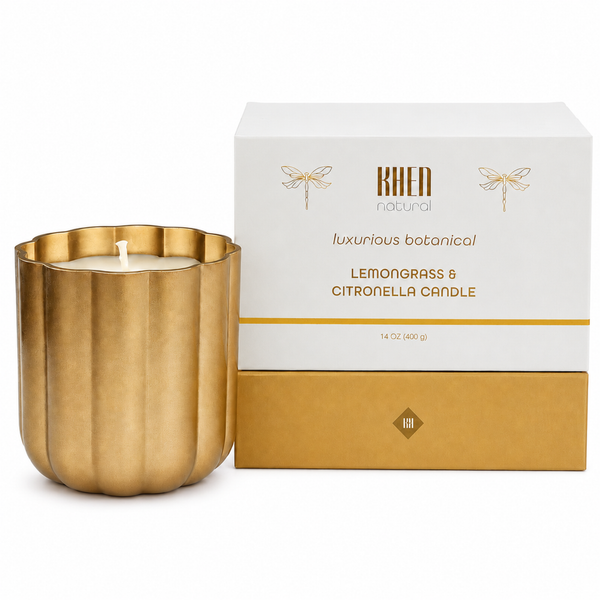 Citronella & Lemongrass Outdoor Patio Candle – 14 oz