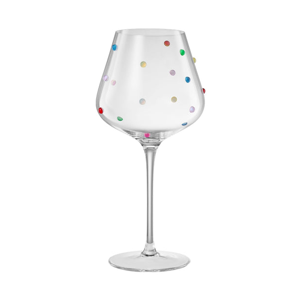 Khen Confetti Stemmed Wine - Set of 2