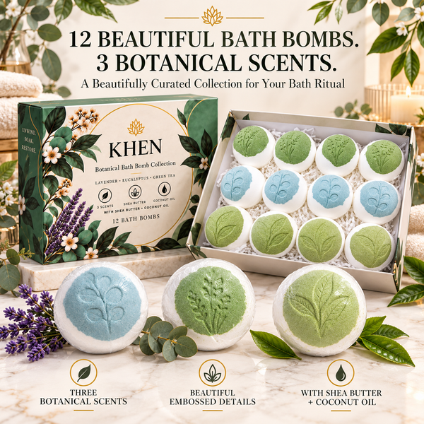 Natural Plant Bath Bombs