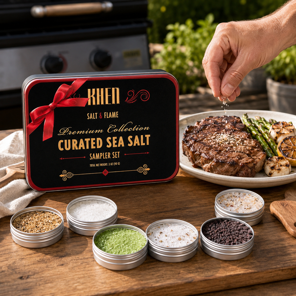 Curated Sea Salt Gift Set of 6, Chefs Collection