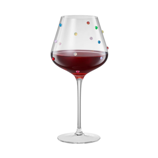 Khen Confetti Stemmed Wine - Set of 2