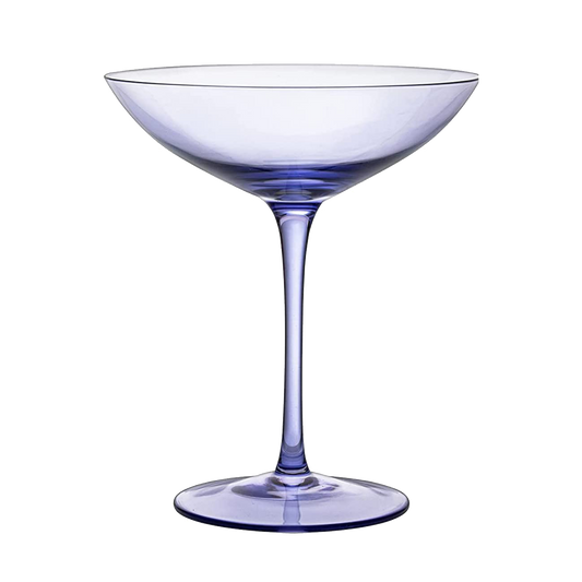 Corso Coupe Cocktail Glassware, Set of 2, Purple
