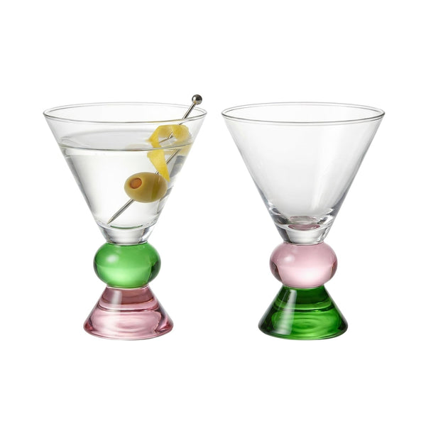 Stemless Martini, Gin & Vodka Ritual Cups, Set of 2