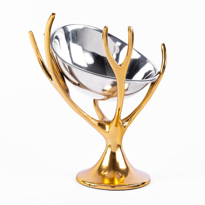 Premium Bronze Gold Ice Bucket & Champagne Cooler