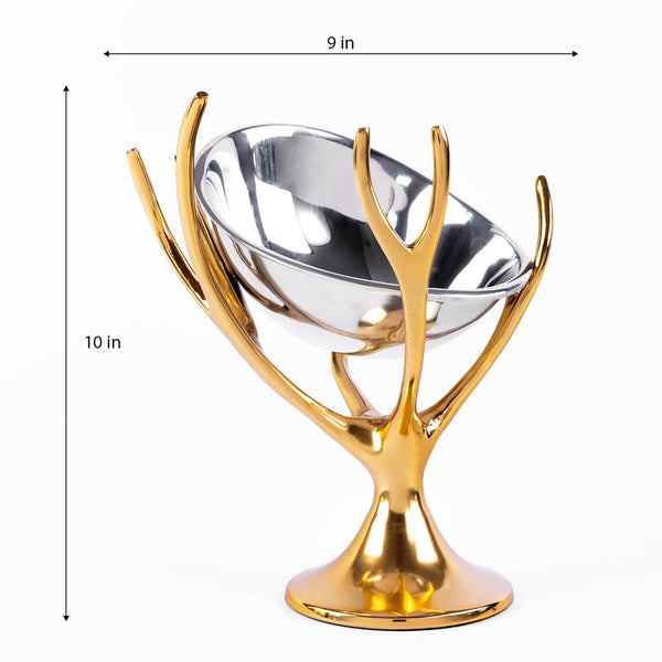 Premium Bronze Gold Ice Bucket & Champagne Cooler