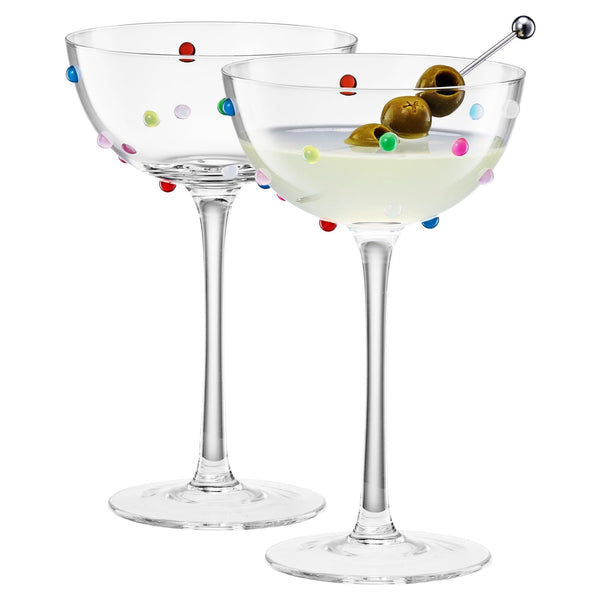 Khen Confetti Coupe - Set of 2