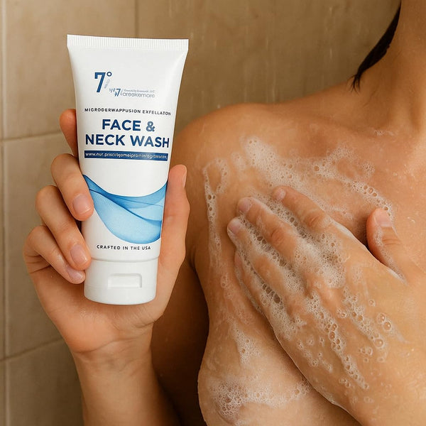 Microdermabrasion Keratosis Pilaris & Acne Exfoliating Deep Cleansing Face & Body Scrub