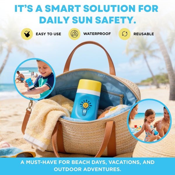 Sunscreen Applicator With Broad Spectrum SPF 50+ Sunscreen