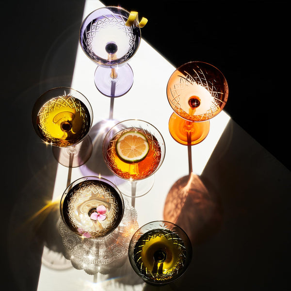 Vintage Art Deco Coupe for Champagne | Set of 6
