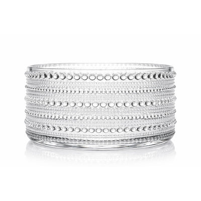 Round Hobnail Bowl, Single Piece, 7.95in 2300ml Clear