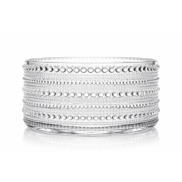 Round Hobnail Bowl, Single Piece, 7.95in 2300ml Clear