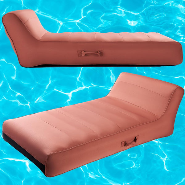 Terracotta Pool Float Lounger Recliner