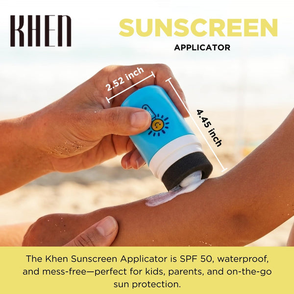 Sunscreen Applicator With Broad Spectrum SPF 50+ Sunscreen
