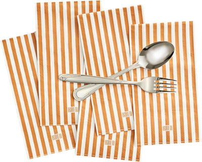 Khen Napkin Placemat Stripe Orange Set of 50