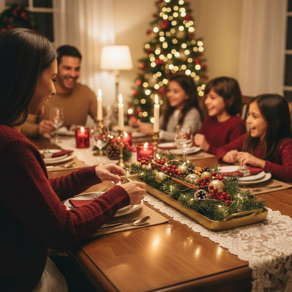 Large Decorative Tray, Single Piece, Gold Aluminum 23.6