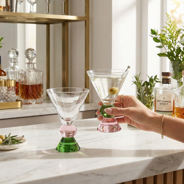 Stemless Martini, Gin & Vodka Ritual Cups, Set of 2