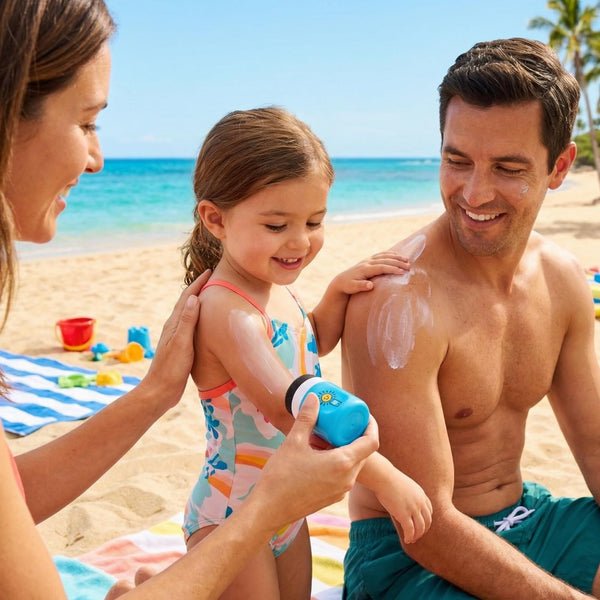 Sunscreen Applicator With Broad Spectrum SPF 50+ Sunscreen