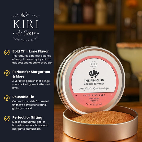 Cocktail Rimmer Salt  | Tequila Shots | Spicy Drink Garnish | 5oz