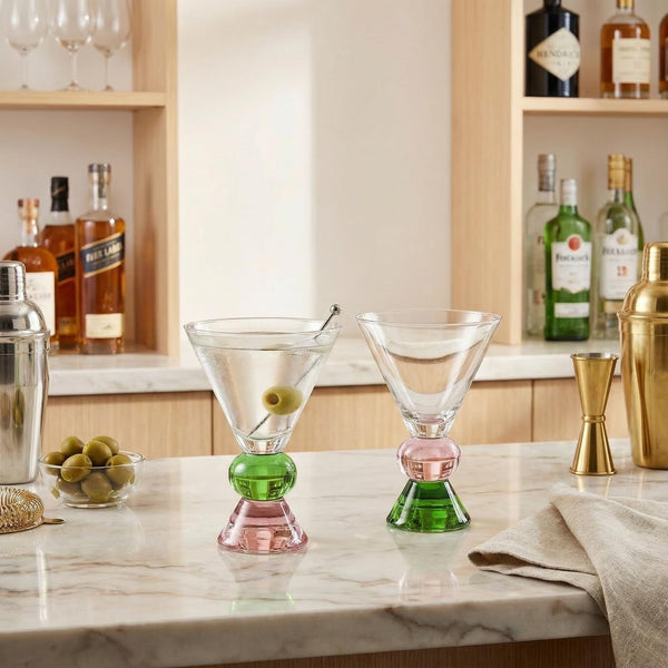 Stemless Martini, Gin & Vodka Ritual Cups, Set of 2