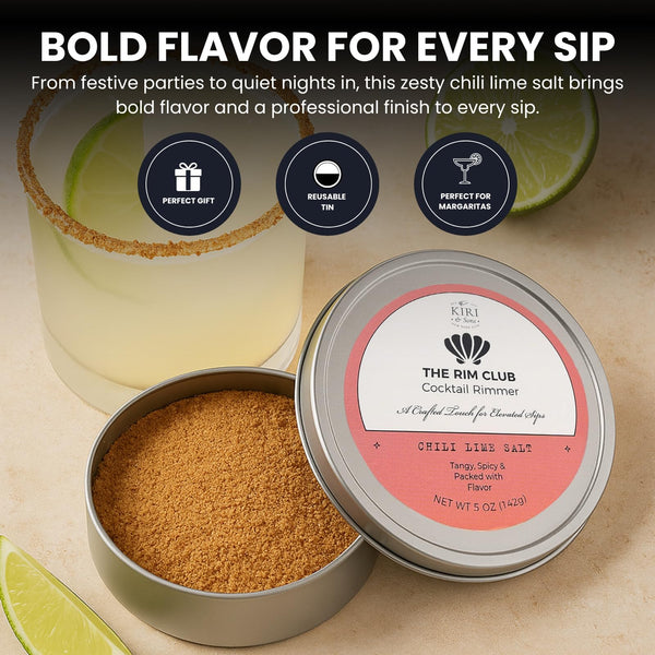 Cocktail Rimmer Salt  | Tequila Shots | Spicy Drink Garnish | 5oz