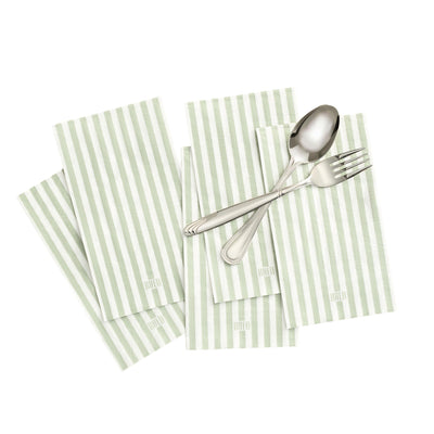 Khen Napkin Placemat Stripe Green Set of 50
