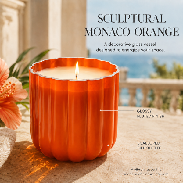 Monaco Luxury Scented Candle – 14 oz Decorative Home Fragrance
