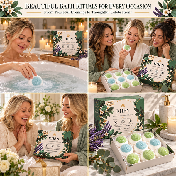 Natural Plant Bath Bombs