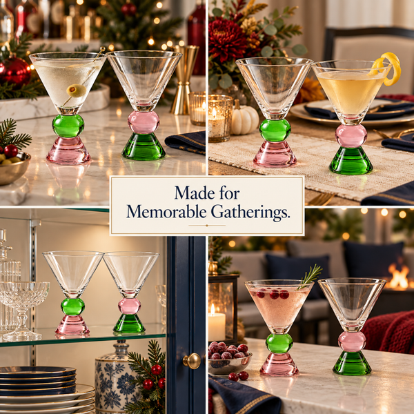 Stemless Martini, Gin & Vodka Ritual Cups, Set of 2