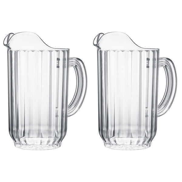 Barcelona Acrylic Beer Pitcher, Set of 2