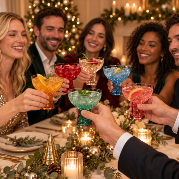 Tonal Margarita Cocktail Glassware, Set of 6
