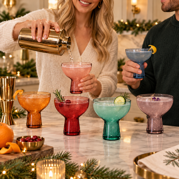 Tonal Margarita Cocktail Glassware, Set of 6