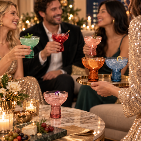 Tonal Margarita Cocktail Glassware, Set of 6