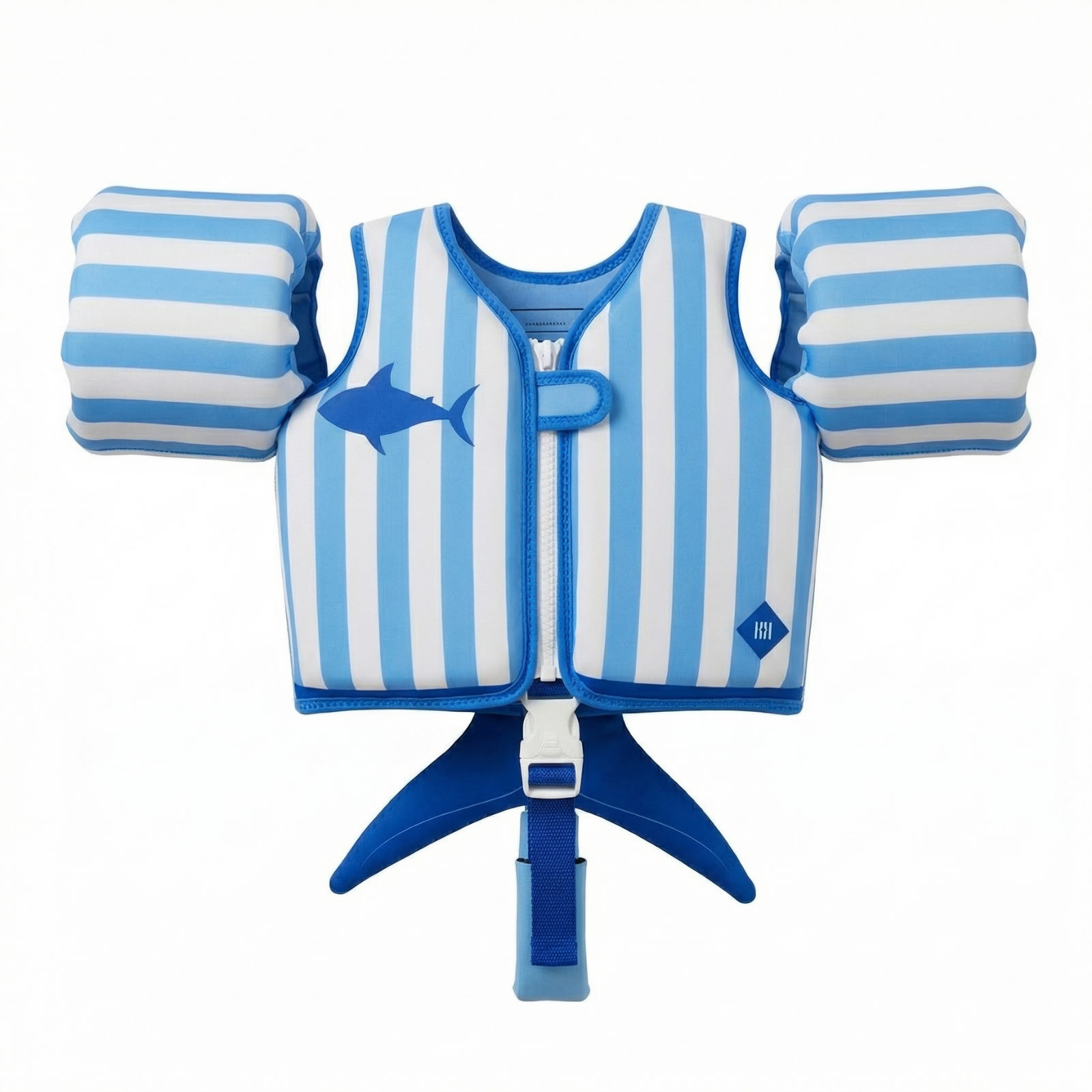 Floating Jackets with Sleeves for Pool or Beach | 1-3 Years | Blue Sha