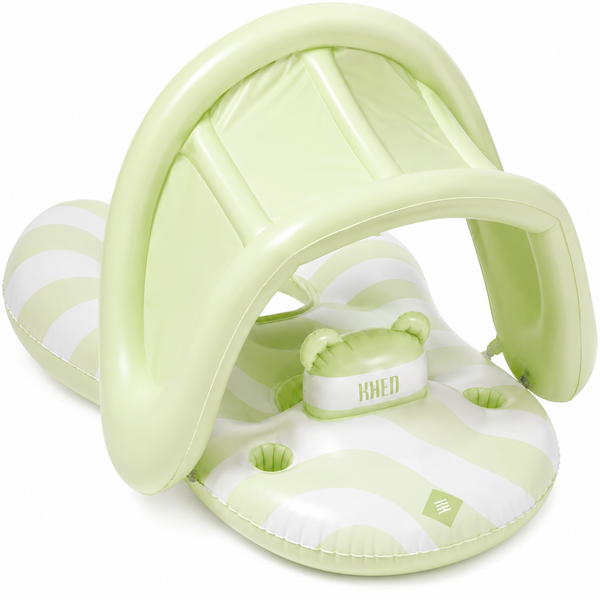 Sunshade Canopy Baby Seat Lounger - Seaform Mist Green