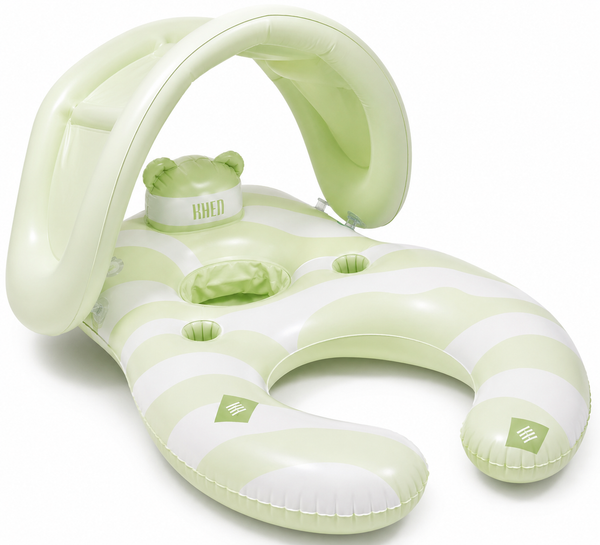 Sunshade Canopy Baby Seat Lounger - Seaform Mist Green
