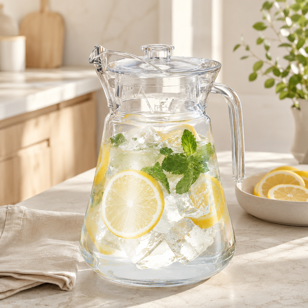 Barcelona Acrylic Pitcher with Lid