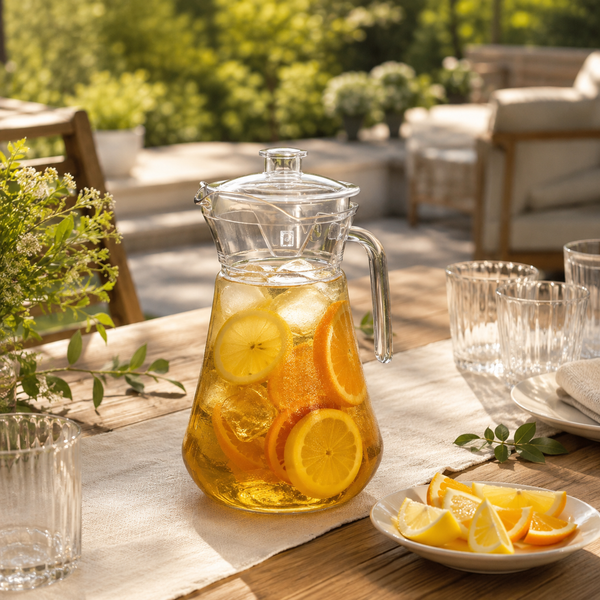 Barcelona Acrylic Pitcher with Lid