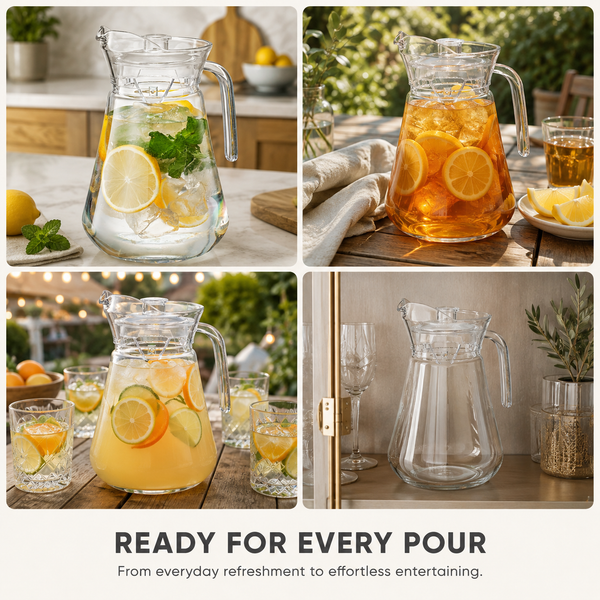 Barcelona Acrylic Pitcher with Lid