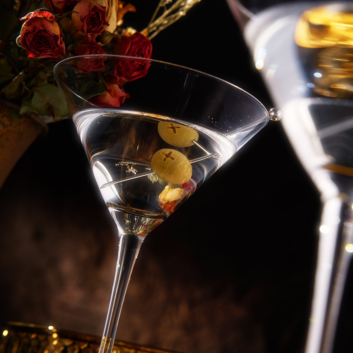Spritz Martini Glassware, Set of 2
