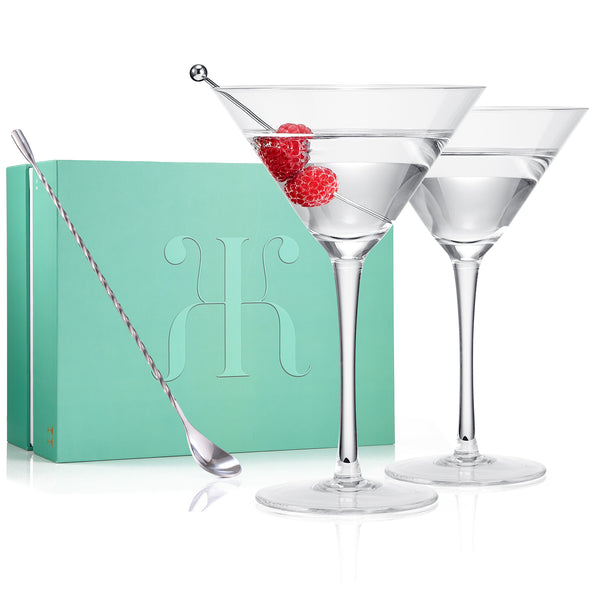 Spritz Martini Cocktail Glassware, Set of 2