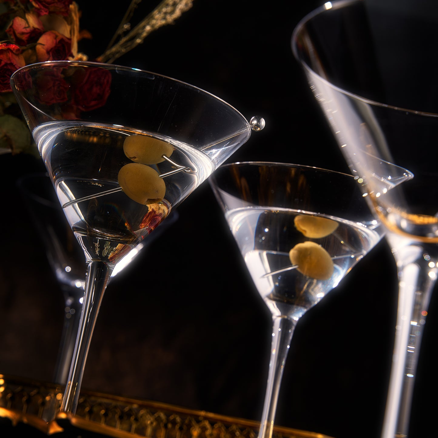 Spritz Martini Glassware, Set of 4