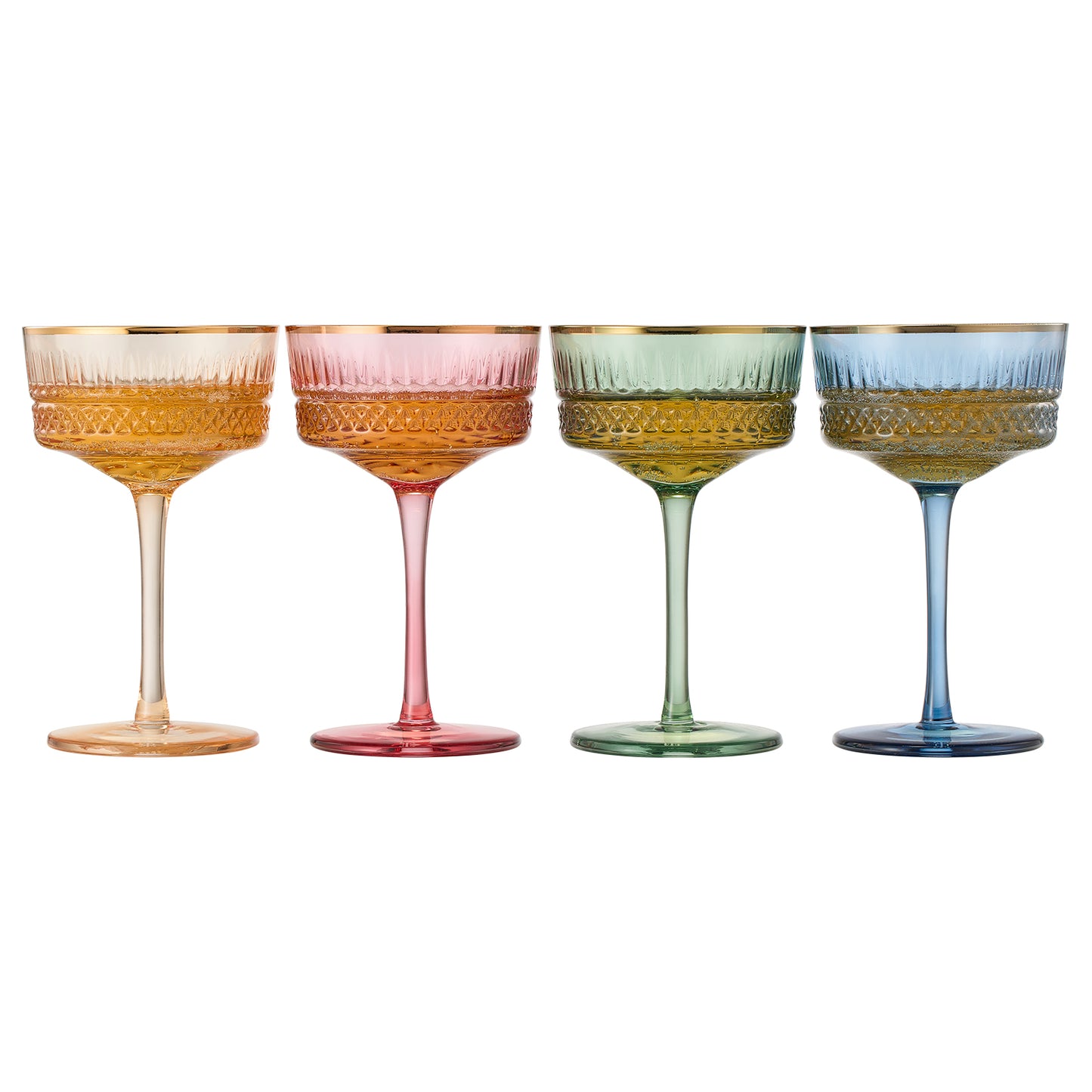 Duomo Cocktail Glassware, Set of 4
