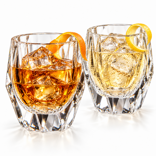 Acrylic Premium Crystal-Style Tumbler Set of 2