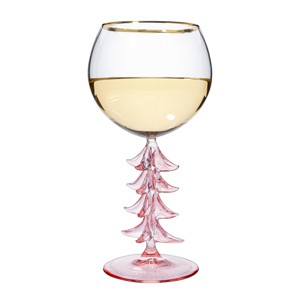 Natale Stemmed Wine Glassware, Single