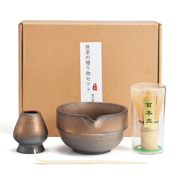 Japanese Matcha Set, Bronze