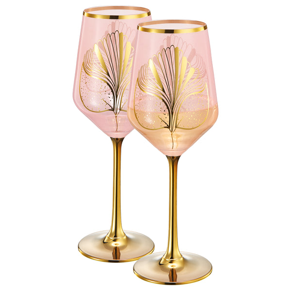 Trevi Stemmed Wine Glassware, Set of 2